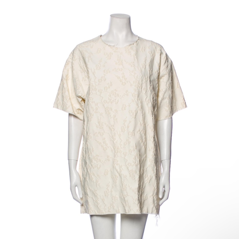 Marques’ Almeida crew neck mini dress